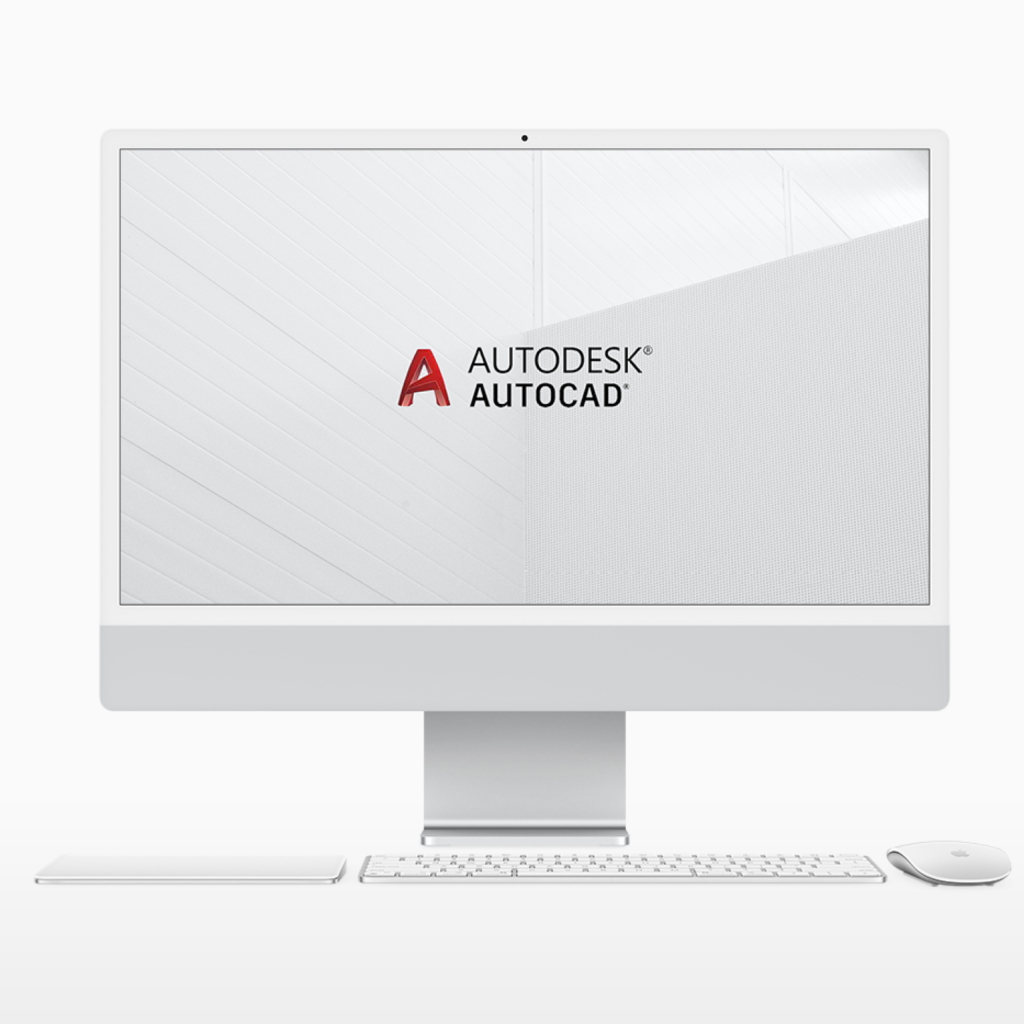 computer screen with AutoDesk logo