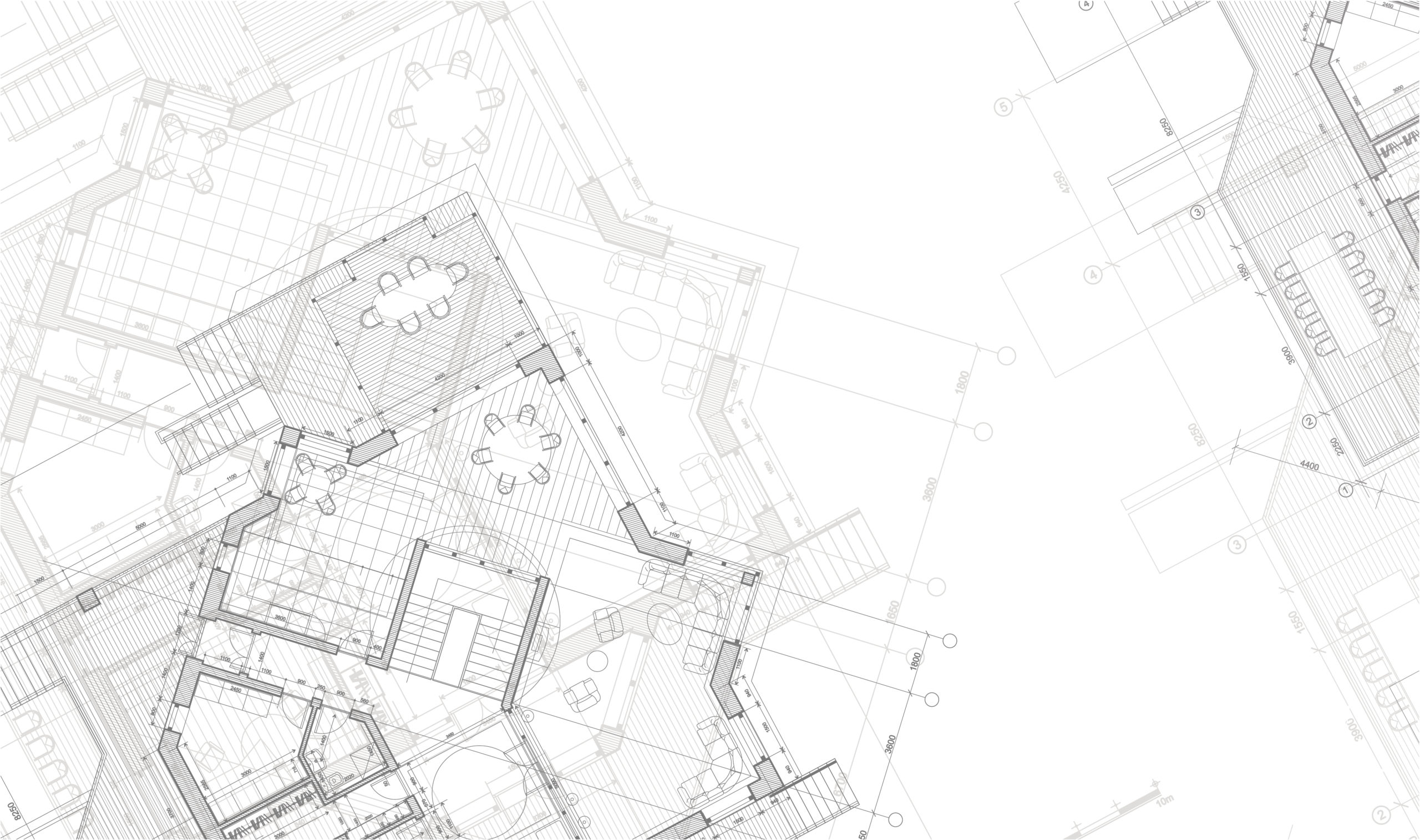 architectural blueprint plan of the house