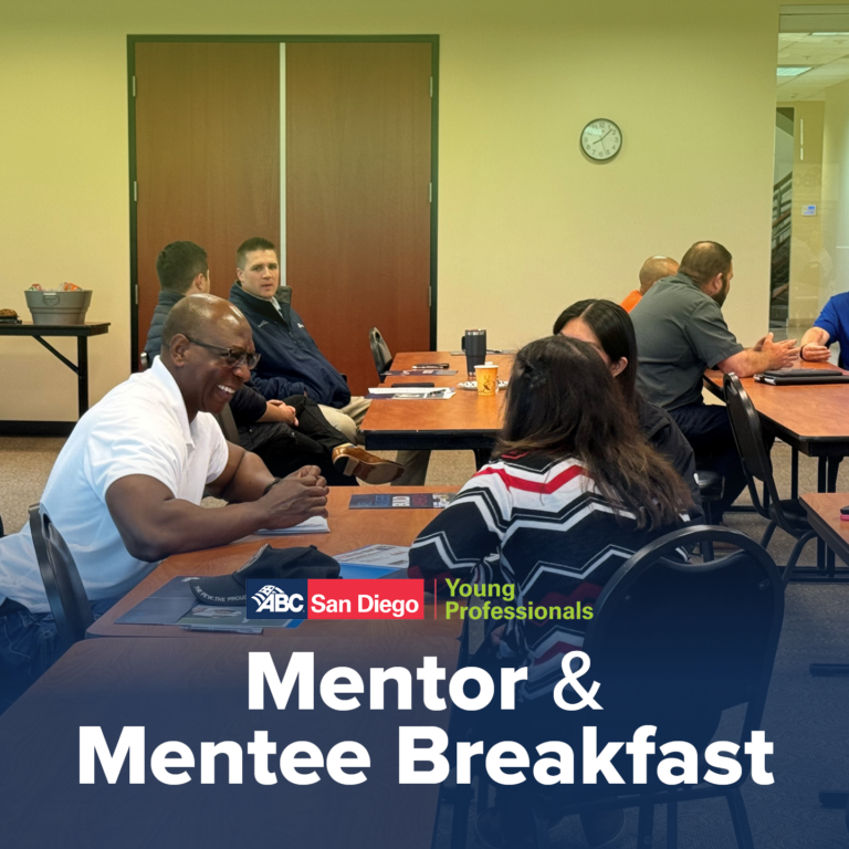 ABC San Diego Young Professionals Mentor & Mentee Breakfast promo