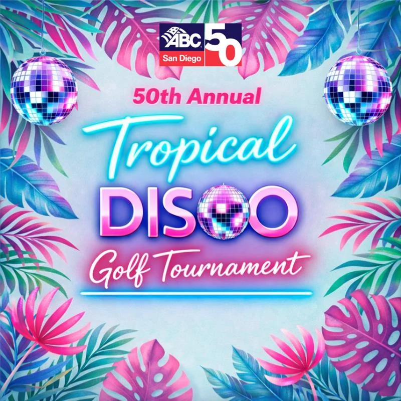 50th Annual Tropical Disco Golf Tournament flyer